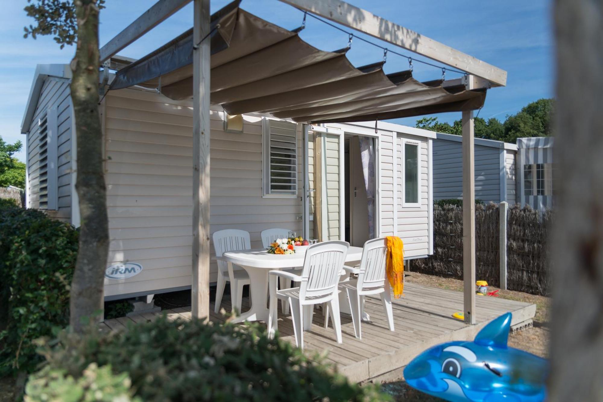 ホテル Camping Les Chouans サンティレール・ド・リエ エクステリア 写真